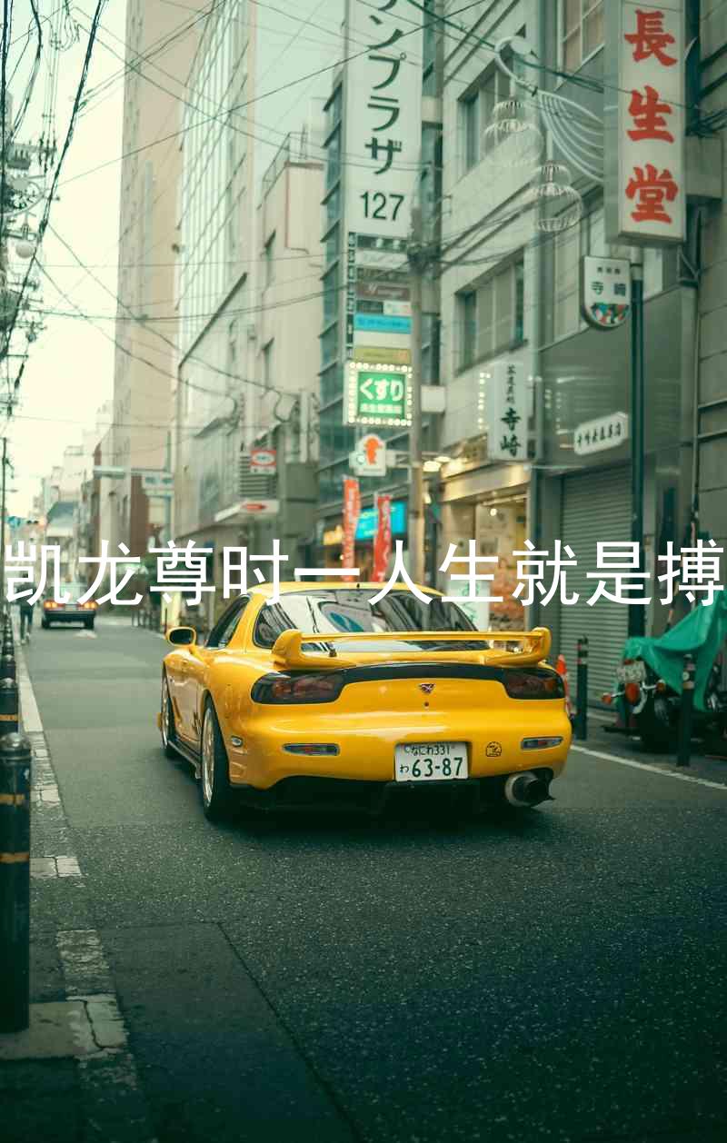 凱龍尊時一人生就是搏